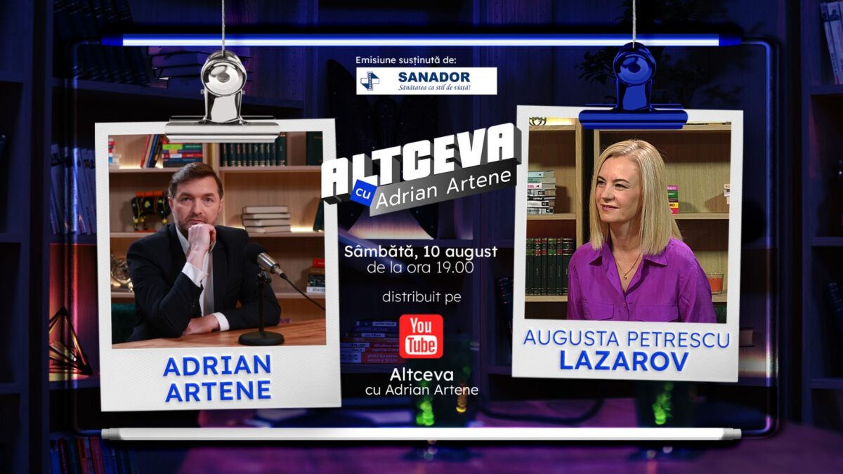Imagine Stire Augusta Petrescu Lazarov, de ziua ei, povestiri și amintiri, în EXCLUSIVITATE,  la Altceva cu Adrian Artene | 2review.ro