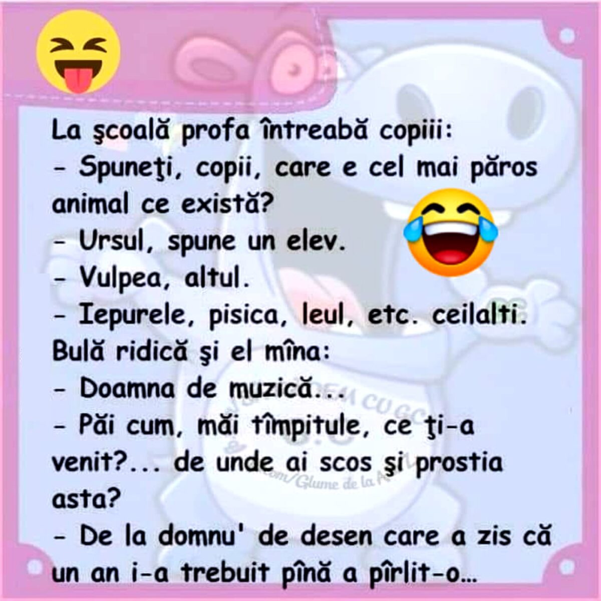 BANC Bulă și doamna de muzică