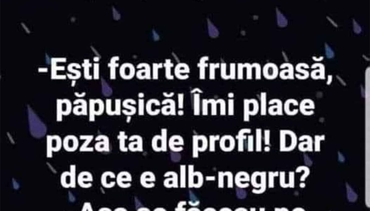 Imagine Stire BANCUL ZILEI | Poza de profil albu-negru | 2review.ro