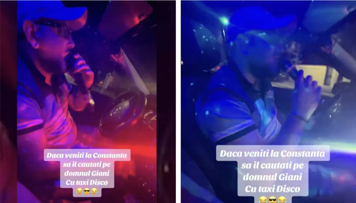 Taximetristul din Constanța care s-a viralizat pe TikTok. Încalcă legea ca să își distreze pasagerii, la fiecare cursă