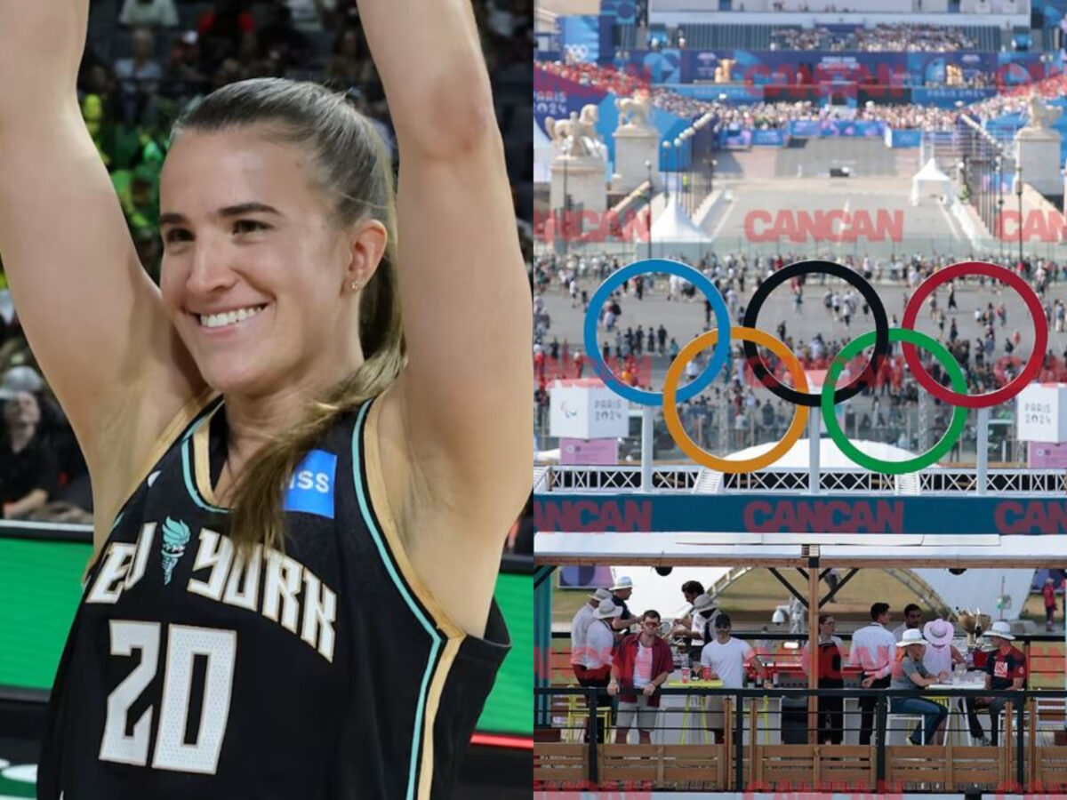 Imagine Stire Aur pentru Sabrina Ionescu, baschetbalista româncă de la JO 2024. A rupt coșurile în doar 9 minute pe teren | 2review.ro