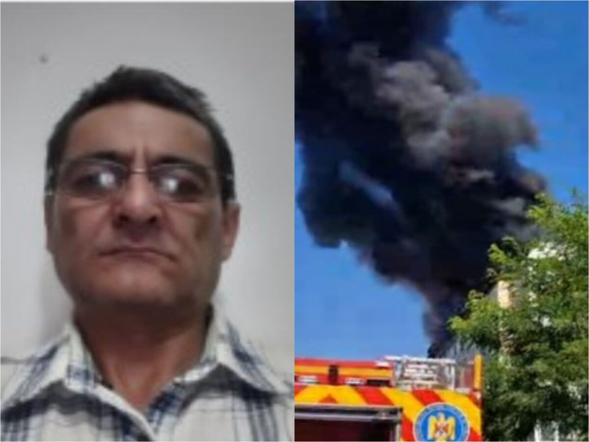 Cine este militarul mort în incendiul izbucnit în blocul MAPN. Paul Vasiliu avea 56 de ani