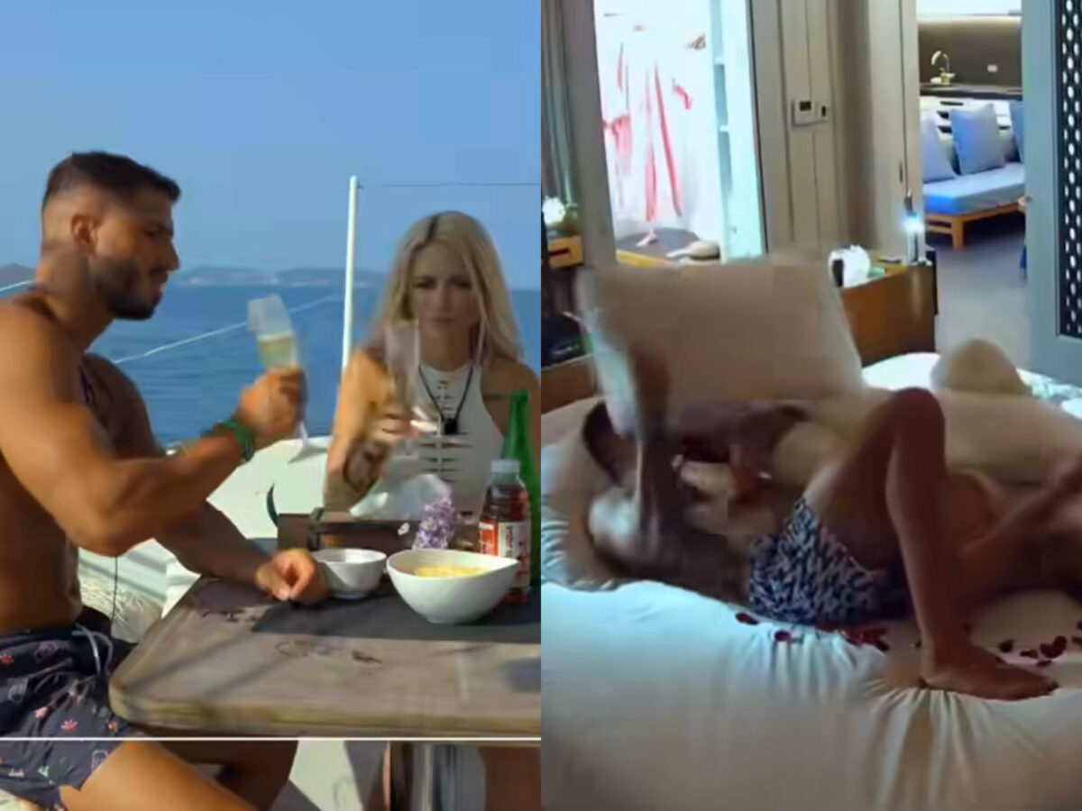 Maria şi Alin au aprins flacăra ispitei! Au fost prinşi împreună, în pat. Au încercat să se ascundă după o pernă, dar…