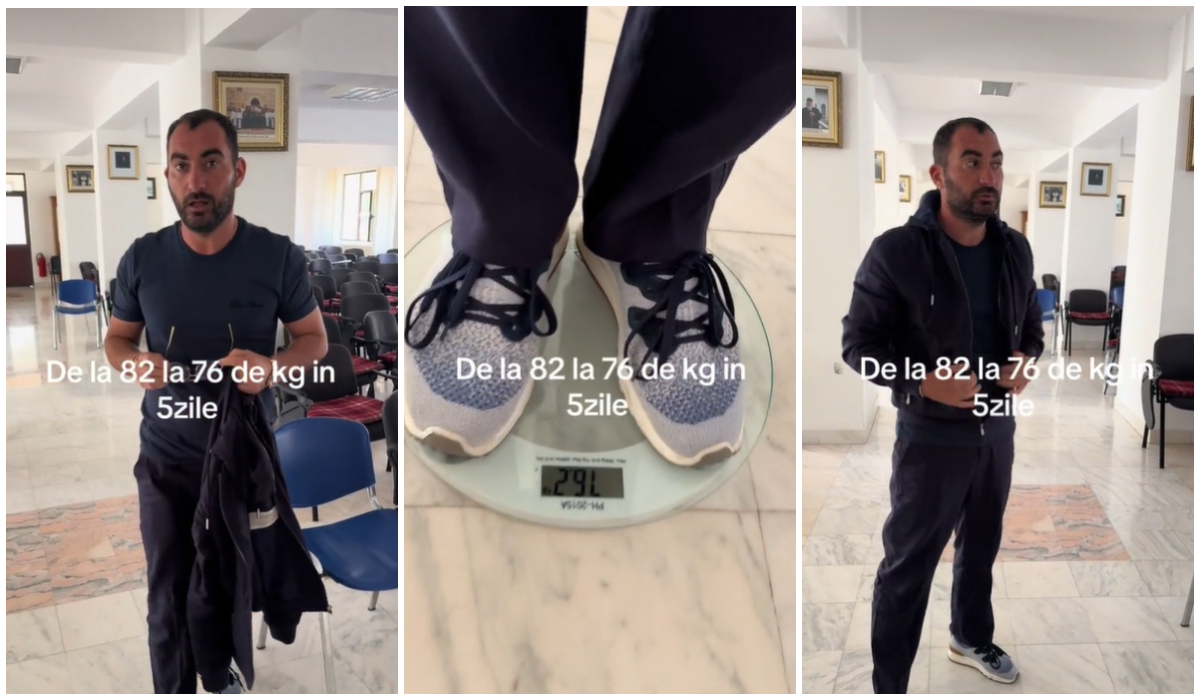 Dieta lui Pescobar. Cum a dat jos 6 kg în 5 zile: „Din clasa a 3 a nu am mai avut 76 kg”