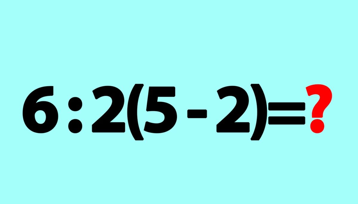 Imagine Stire Test IQ pentru matematicieni | Calculați 6:2(5-2)=? | 2review.ro