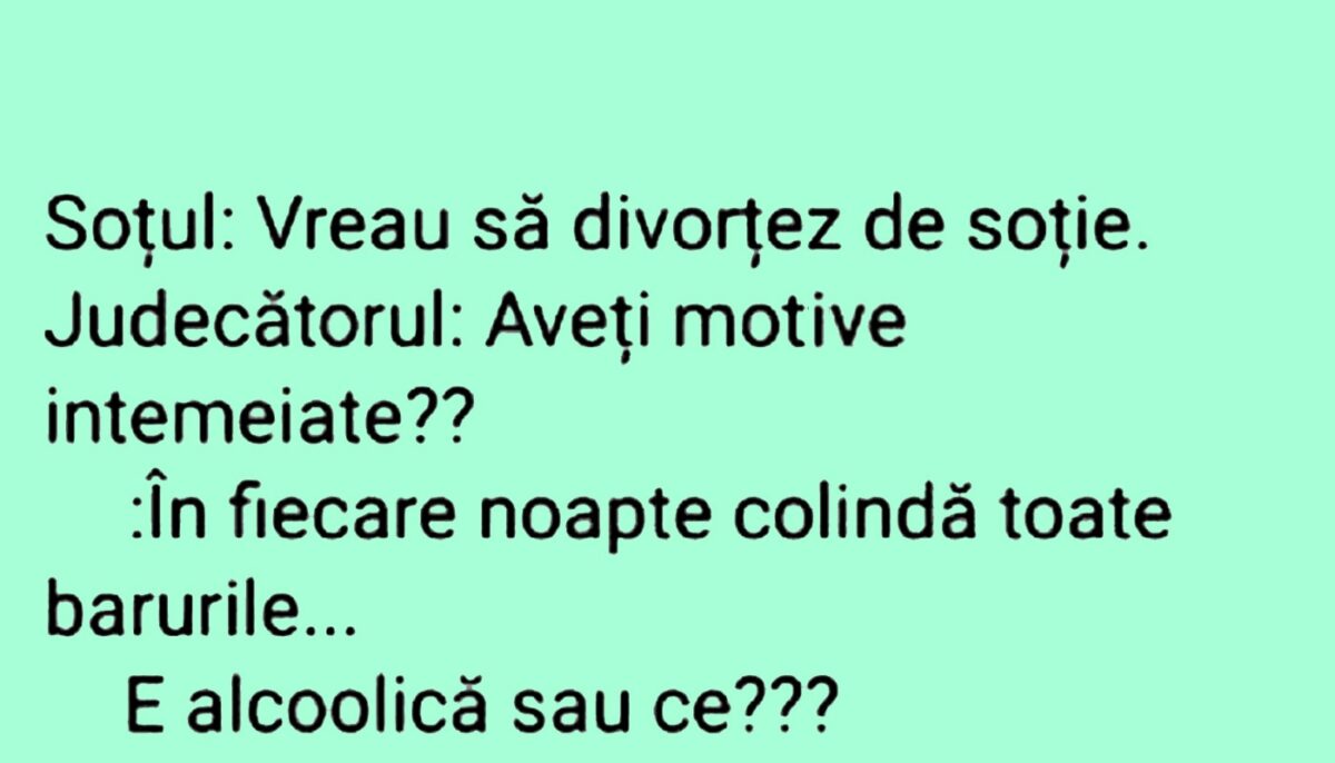 Imagine Stire BANCUL ZILEI | Motive „întemeiate” de divorț | 2review.ro