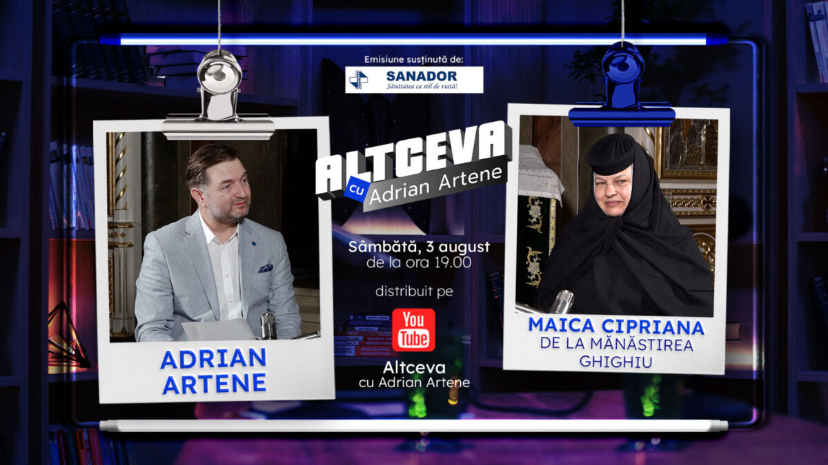 Imagine Stire MAICA CIPRIANA DE LA GHIGHIU, interviu într-u PACE și CREDINȚĂ, EXCLUSIV la „Altceva cu Adrian Artene” | 2review.ro