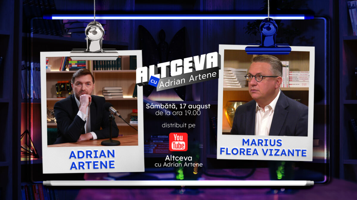 Imagine Stire Marius Florea Vizante, despre cum să trăiește o VIAȚĂ cu și din UMOR, în EXCLUSIVITATE, la Altceva cu Adrian Artene | 2review.ro