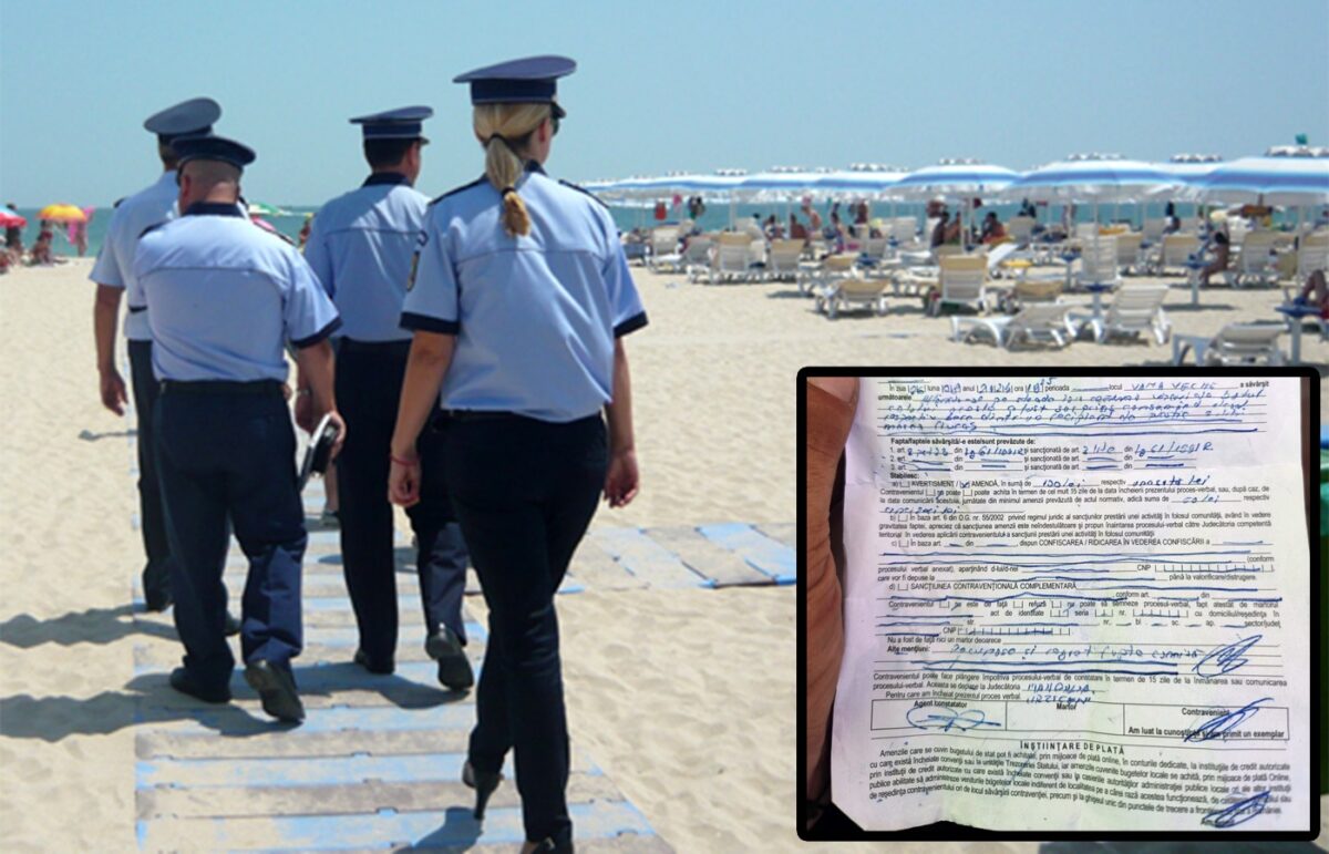Cu câți lei a fost amendat un turist de polițiști, pentru că a băut o bere pe o stradă din Vama Veche: „Nu aveți voie să consumați”