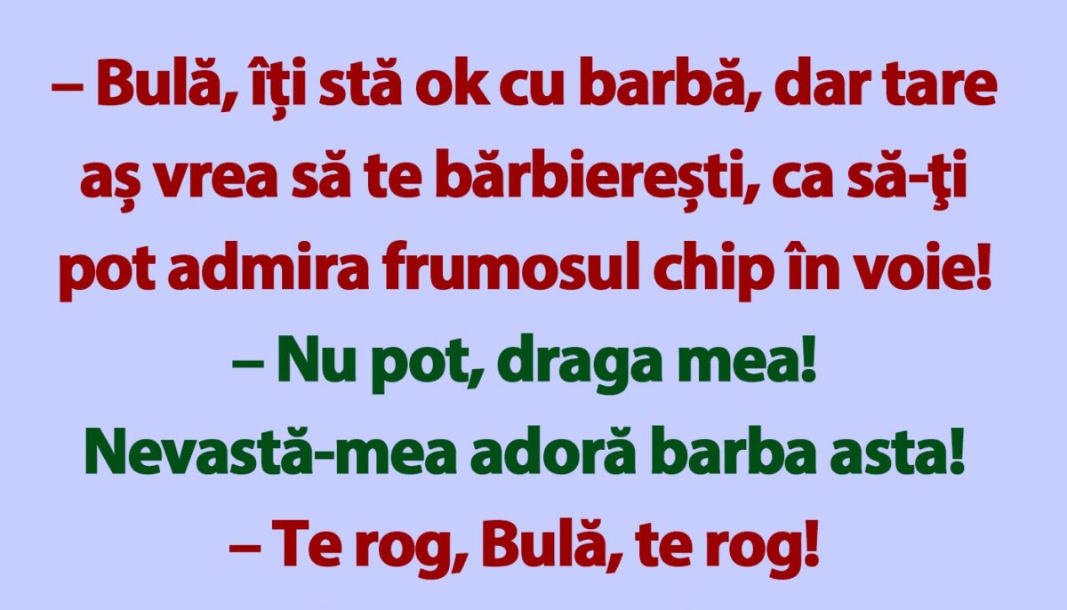 Imagine Stire BANC | Bulă, amanta și schimbarea de look | 2review.ro