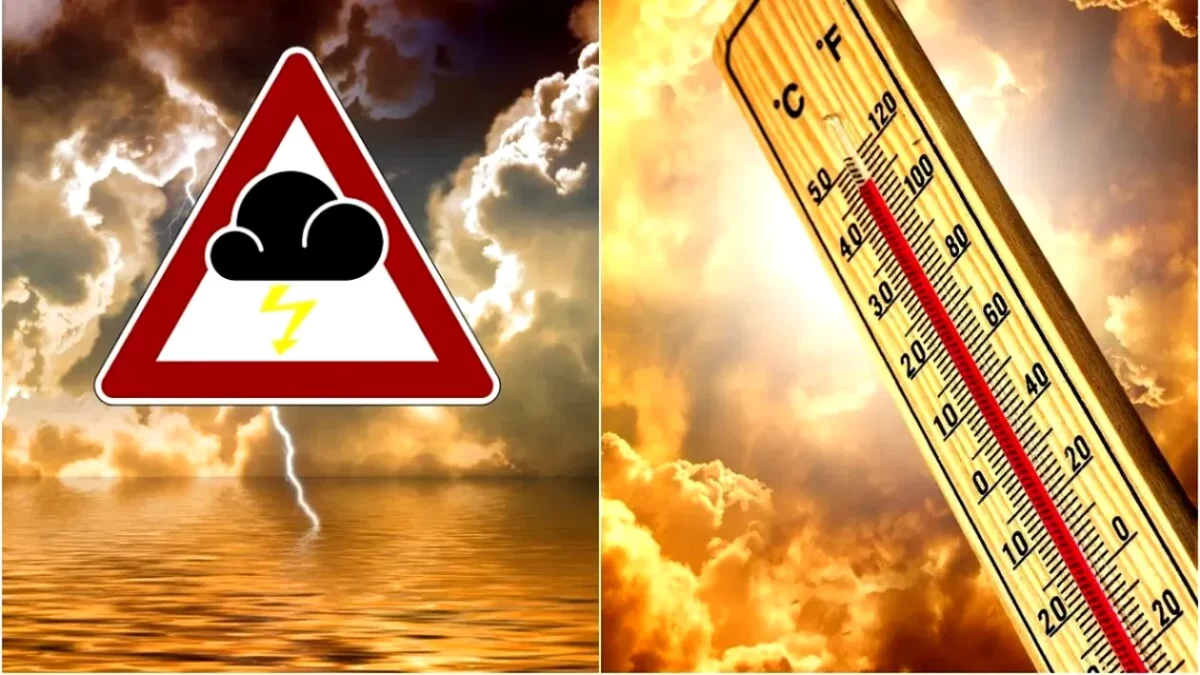 Nou cod de caniculă combinată cu ploi torenţiale şi vijelii. Zonele vizate de urgia naturii