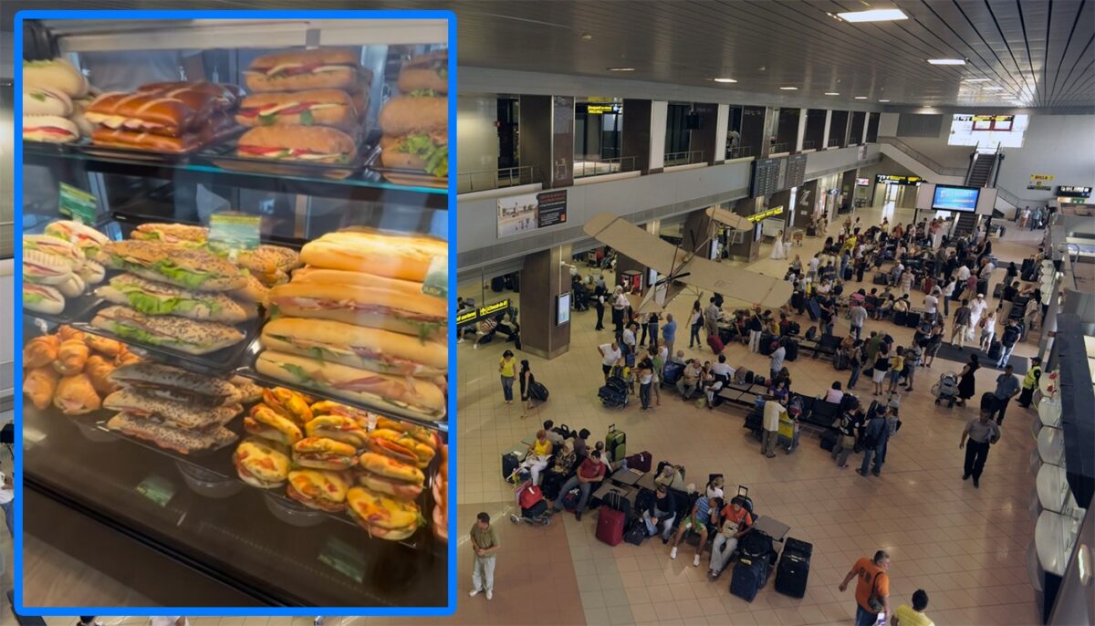 Suma uriașă plătită de un bucureștean pentru un sandwich, în Aeroportul Otopeni: „L-am luat în 3 rate”
