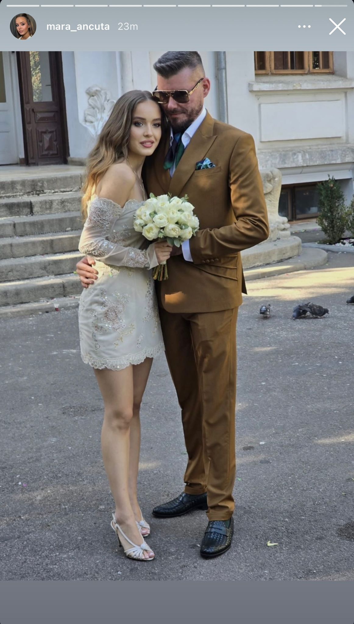 Fiica Ralucăi Moianu s-a căsătorit. Sursă foto: Instagram mara_ancuta