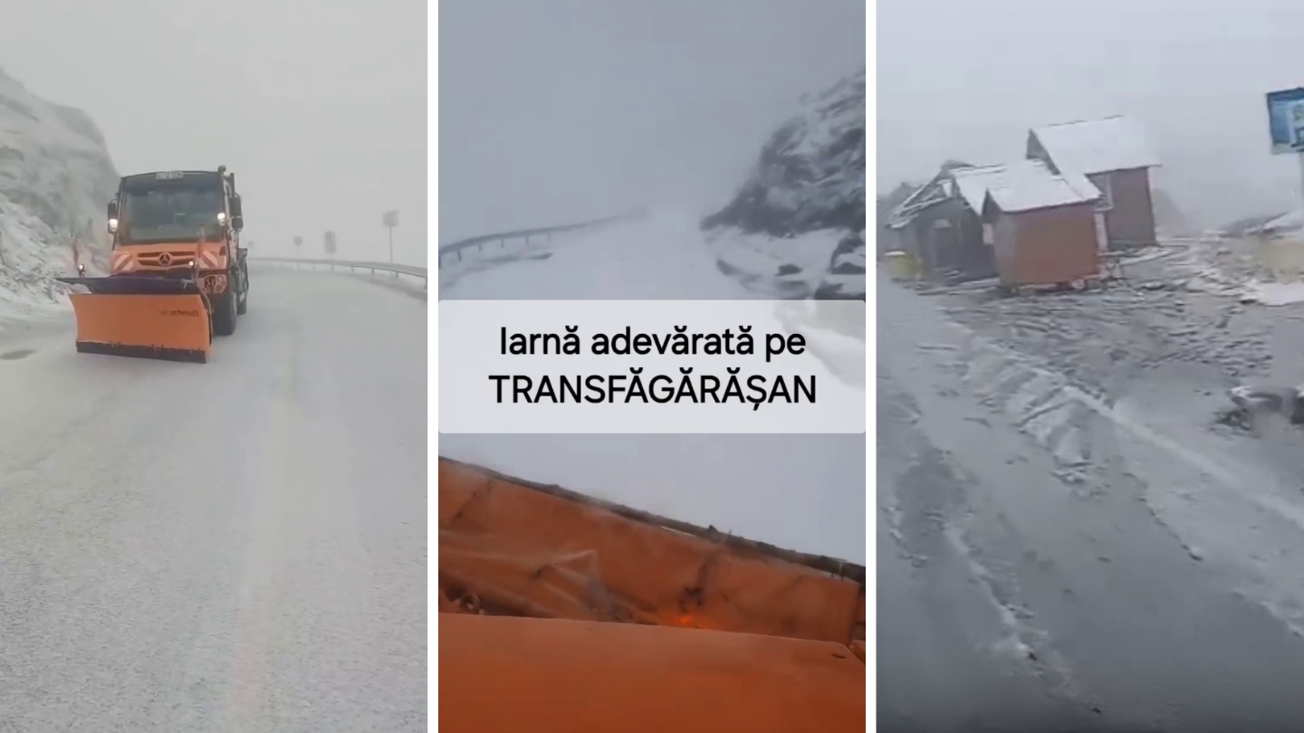 Ninge în România! Utilajele muncesc de zor de la primele ore pentru a curăța zăpada din aceste zone Ninge în România! Utilajele muncesc de zor de la primele ore pentru a curăța zăpada din aceste zone