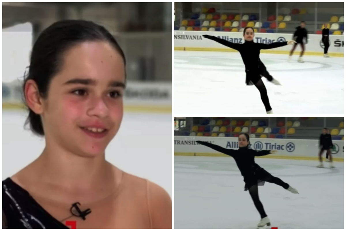 Imagine Stire Cătălina Stănescu este o Nadia Comăneci a patinajului! Vrea să reprezinte România la cele mai mari competiţii din lume | 2review.ro