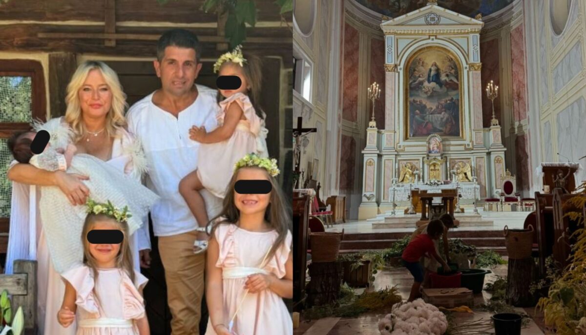 Laura Cosoi și-a botezat cea de-a patra fiică într-un decor de basm. O persoană dragă din viața actriței a lipsit de la marele eveniment
