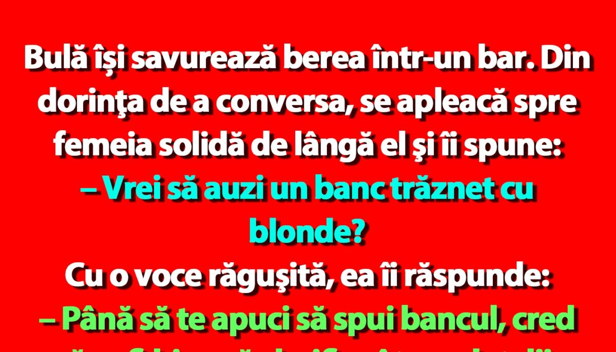 Imagine Stire BANC | Bulă și cele 3 blonde | 2review.ro