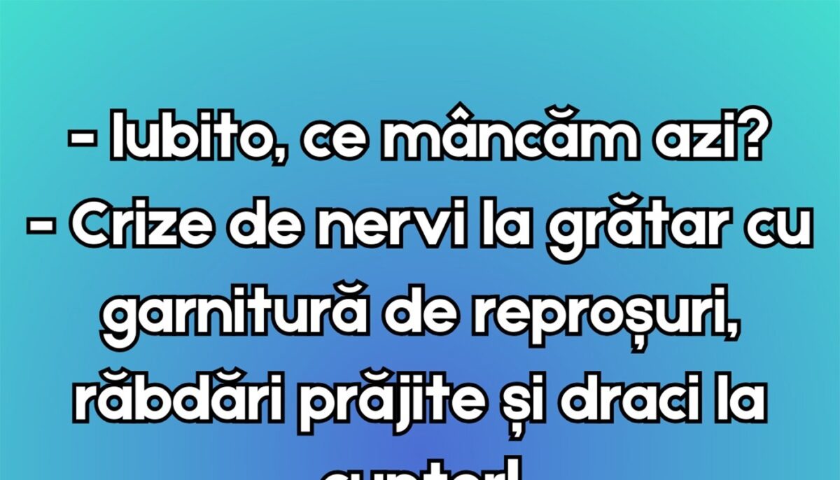 Imagine Stire BANC | „Iubito, ce mâncăm azi?” | 2review.ro