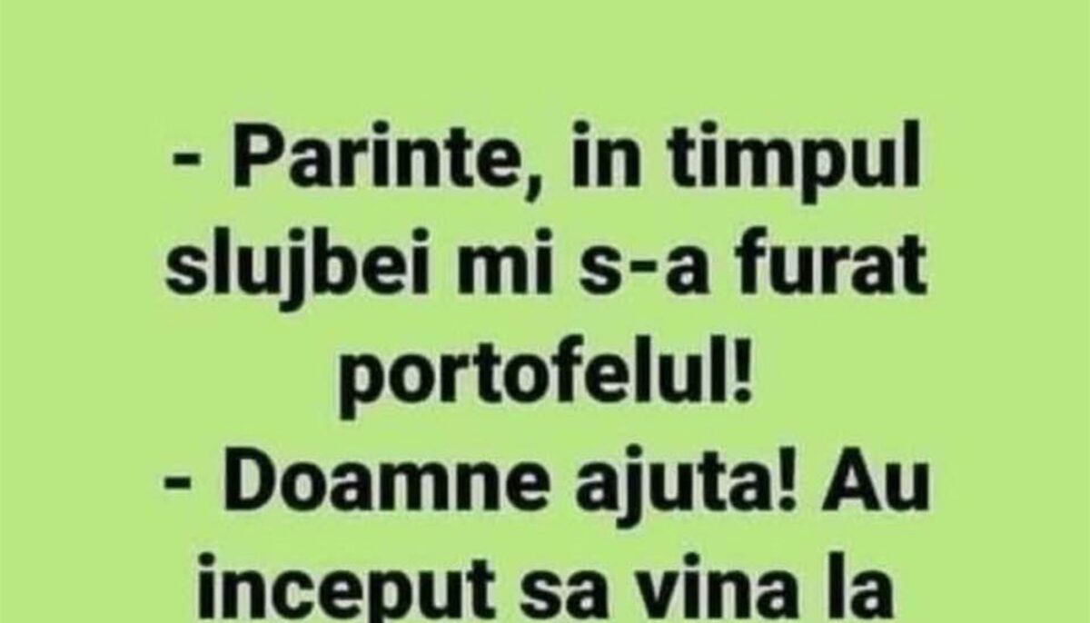 Imagine Stire BANC | „Părinte, în timpul slujbei mi s-a furat portofelul” | 2review.ro