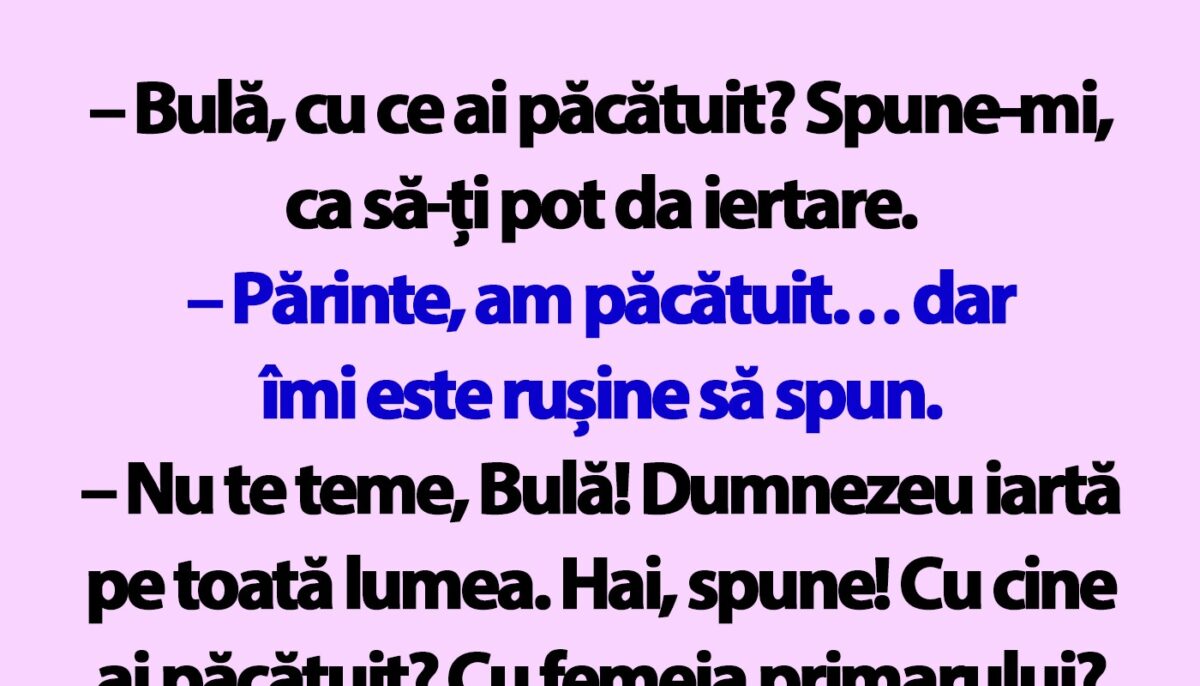 Imagine Stire BANC | „Bulă, cu ce ai păcătuit? Spune-mi, ca să-ți pot da iertare” | 2review.ro