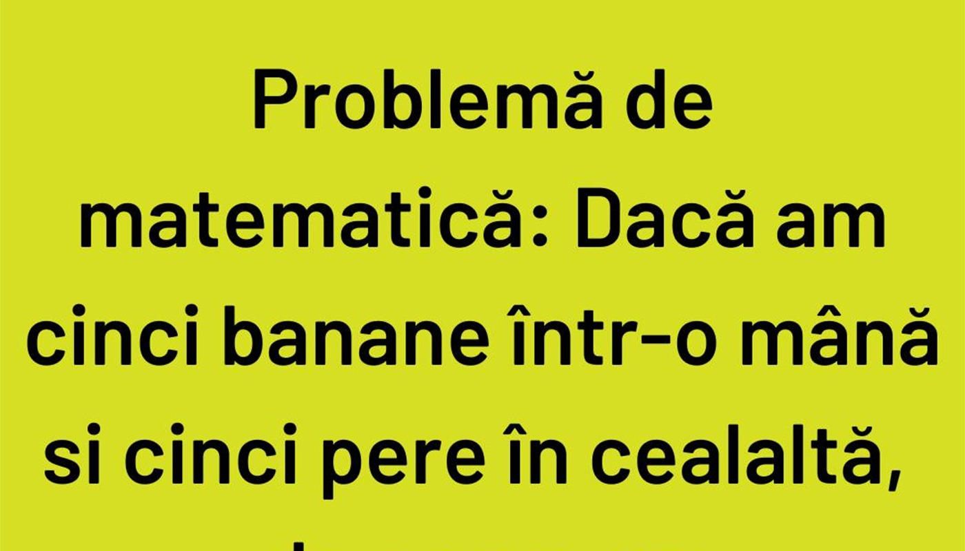 Bancul sfârșitului de săptămână | Problemă de matematică Bancul sfârșitului de săptămână | Problemă de matematică