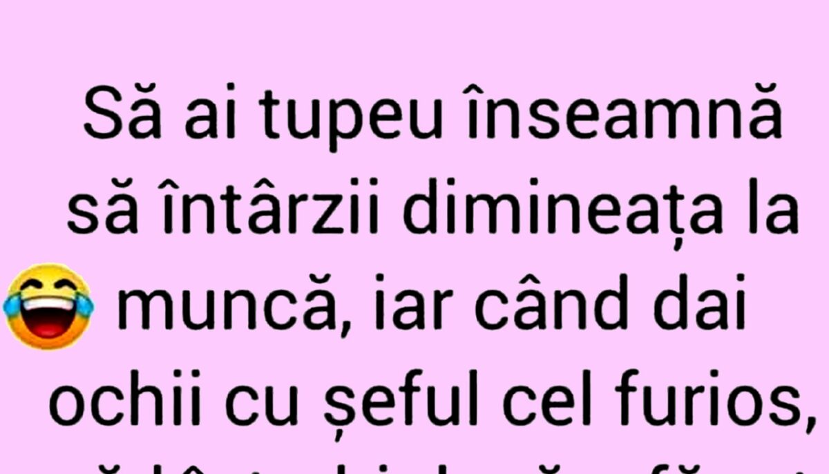 Imagine Stire BANCUL ZILEI | Culmea tupeului la muncă | 2review.ro