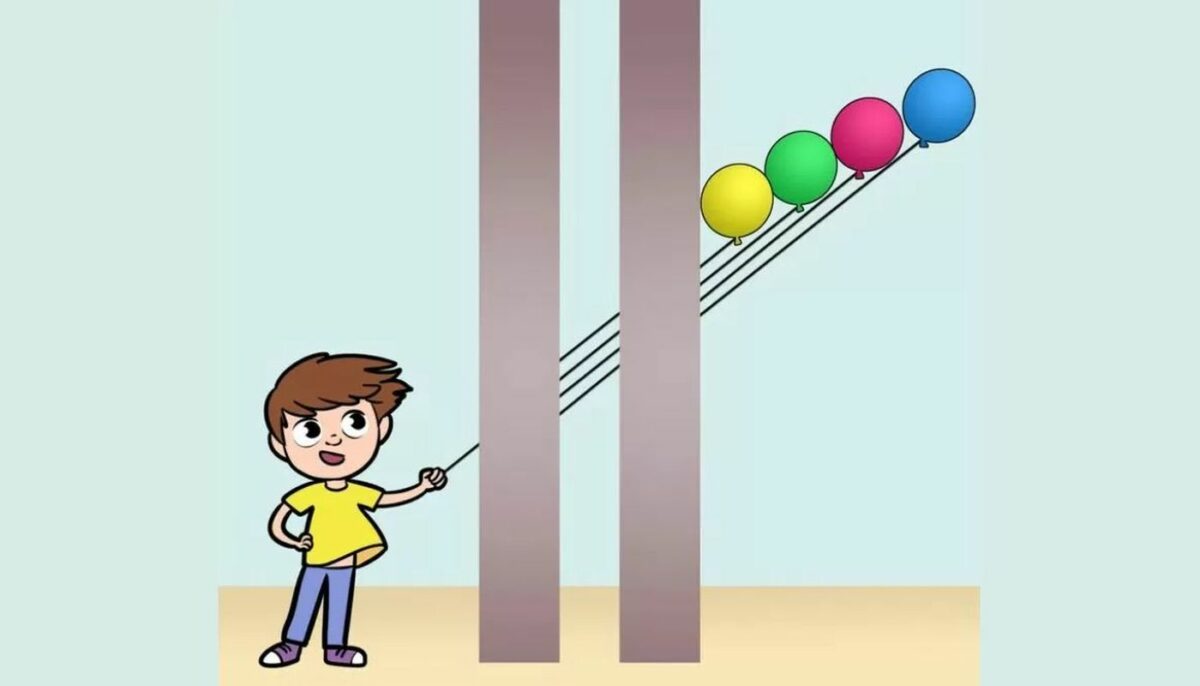 Imagine Stire Test IQ | Ghicești ce balon ține în mână acest băiat? Geniile își dau seama în 5 secunde | 2review.ro