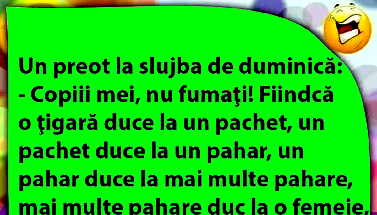 Imagine Stire BANCUL ZILEI | Preotul și păcatul fumatului | 2review.ro