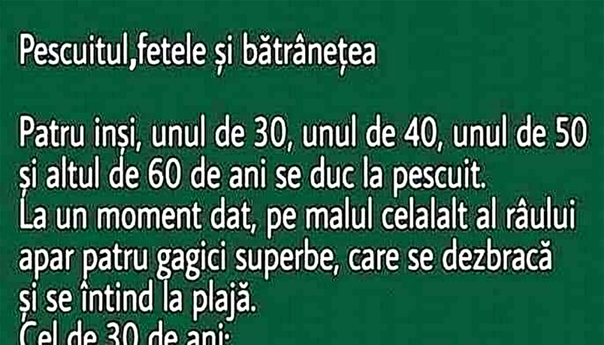 Imagine Stire BANCUL ZILEI | Bărbatul de 30, de 50, de 50 și de 60 de ani | 2review.ro