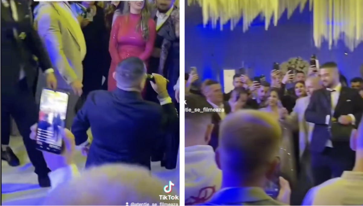 Gestul uluitor făcut de Adrian Minunte, după ce Culiță Sterp i-a dat dedicații de 40.000 lei! Toată nunta s-a oprit și s-a uitat la ei