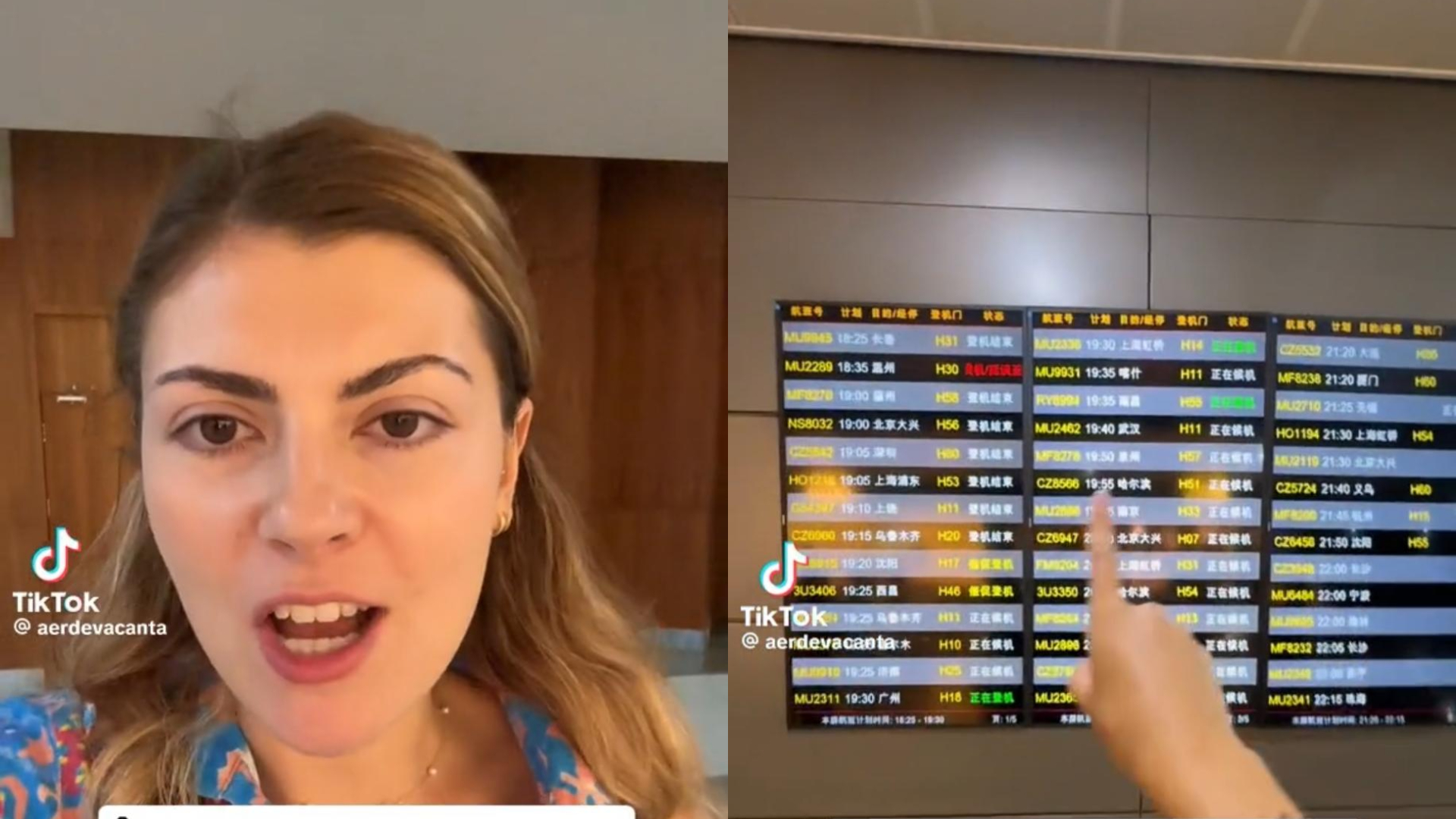 Ce a putut să pățească o româncă într-un aeroport din China. Era urmărită non stop de camerele de supraveghere Ce a putut să pățească o româncă într-un aeroport din China. Era urmărită non stop de camerele de supraveghere