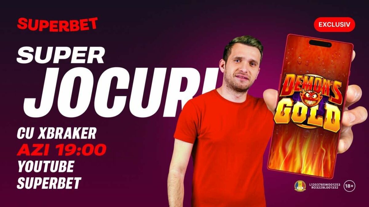 Imagine Stire (P) Seară plină de fotbal și superjocuri cu Xbraker, live de la 19 pe YouTube Superbet! | 2review.ro