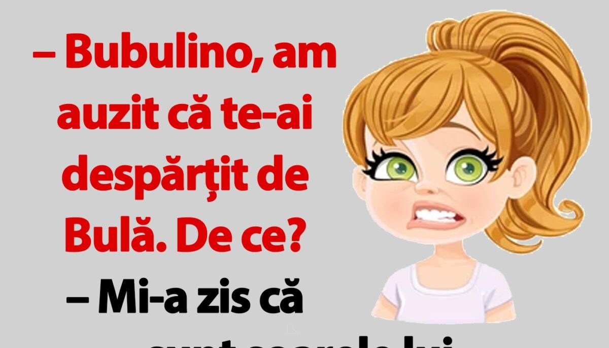 Imagine Stire BANC | „Bubulino, am auzit că te-ai despărțit de Bulă. De ce?” | 2review.ro