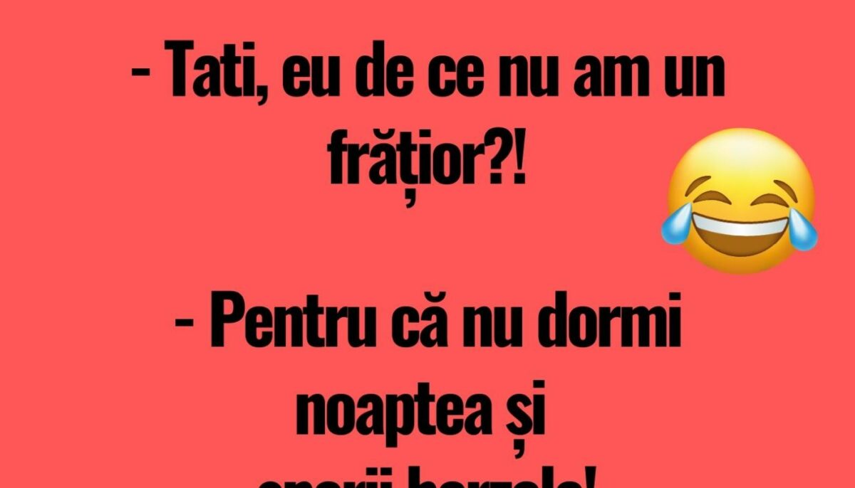 Imagine Stire BANC | „Tati, eu de ce nu am un frățior?” | 2review.ro