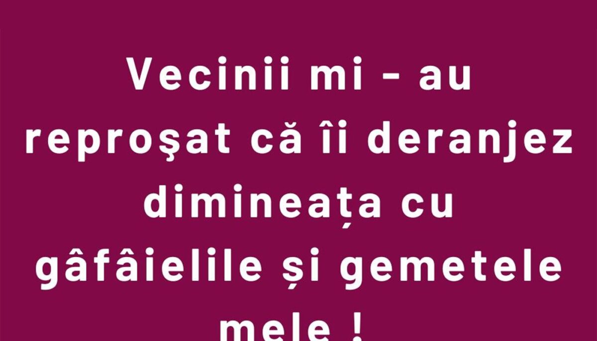Imagine Stire BANC | Vecinii deranjați | 2review.ro