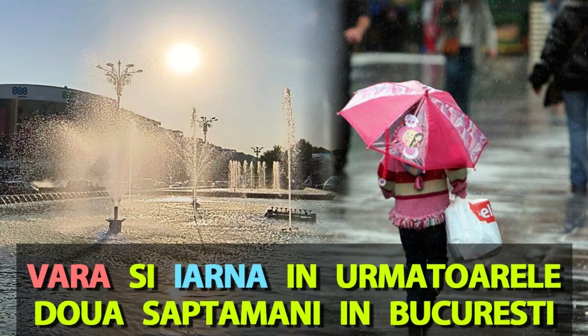 Vremea o ia razna în octombrie, în București: Temperaturi de vară și apoi de iarnă în următoarele 2 săptămâni, potrivit meteorologilor Accuweather