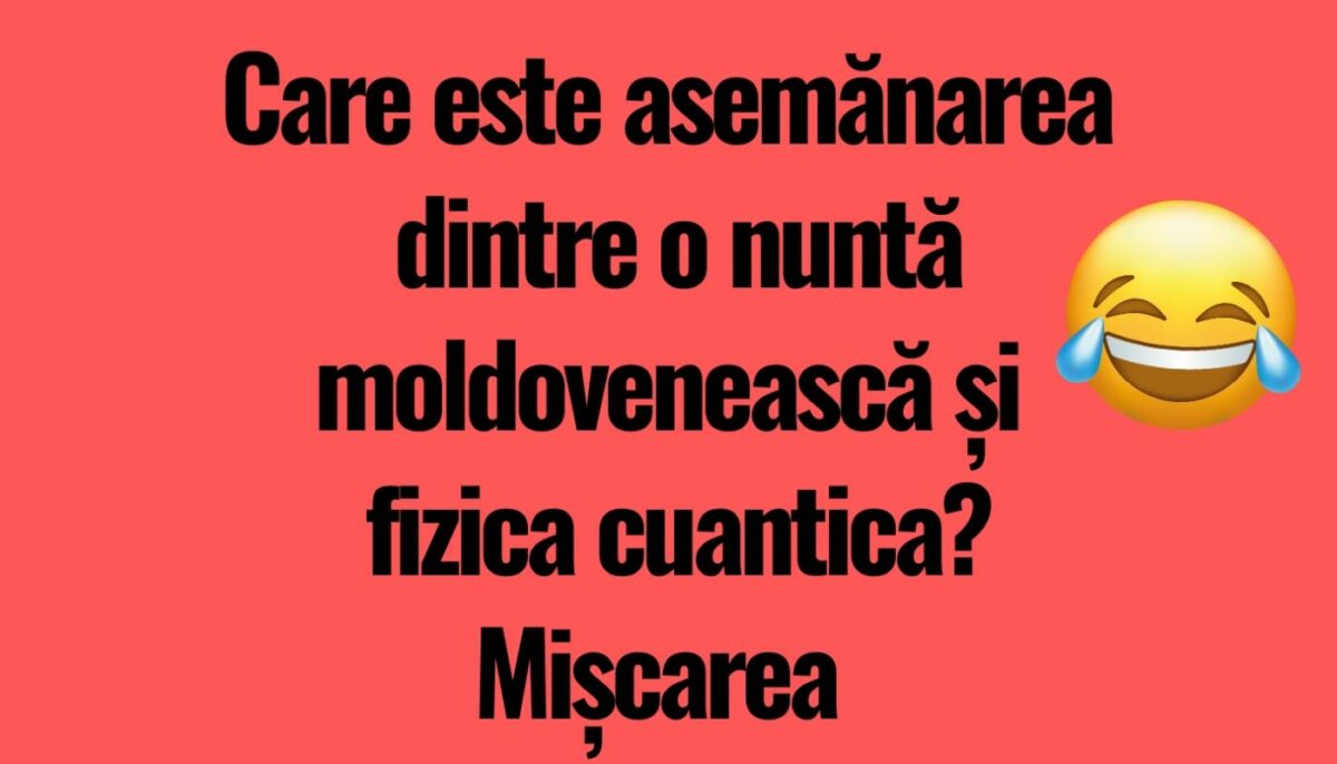 Imagine Stire BANCUL ZILEI | Asemănarea dintre o nuntă moldovenească și fizica cuantică | 2review.ro