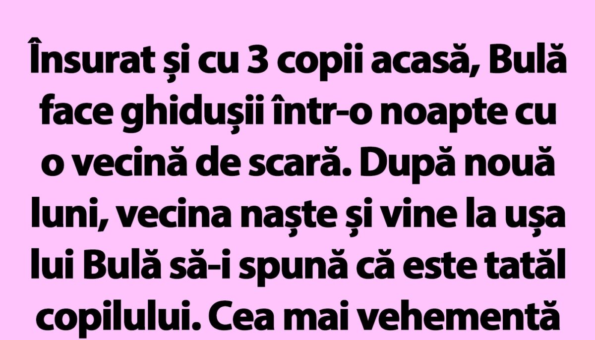 Imagine Stire BANC | Bulă își lasă vecina însărcinată | 2review.ro