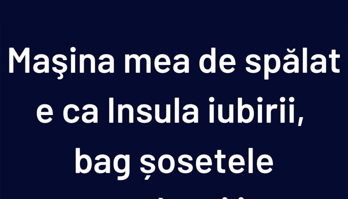 Imagine Stire BANCUL ZILEI | Mașina de spălat este ca Insula Iubirii | 2review.ro