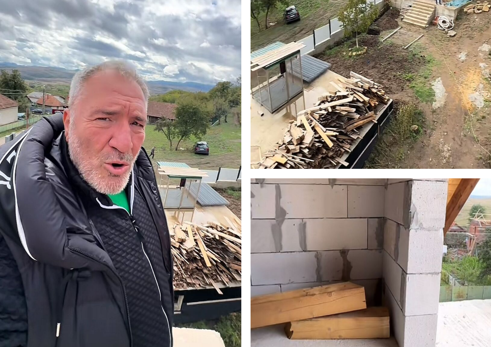 Cum arată casa pe care Nelson Mondialu o ridică: „Muriți de ciudă!” Încă nu e gata