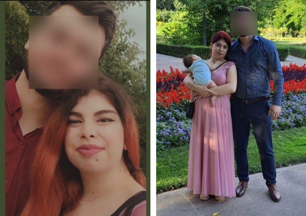 Maria și soțul ei. Sursă foto: social media