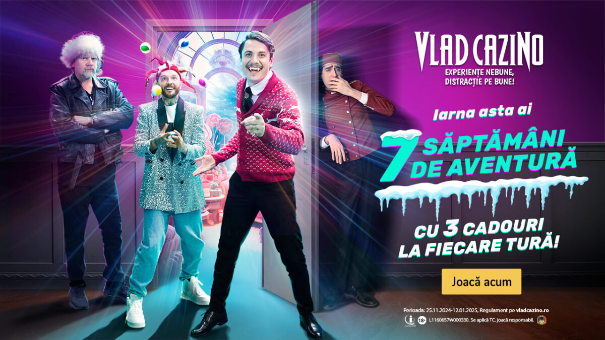 Imagine Stire (P) 7 săptămâni de aventură la Vlad Cazino: 7 seturi x 3 promoții | 2review.ro