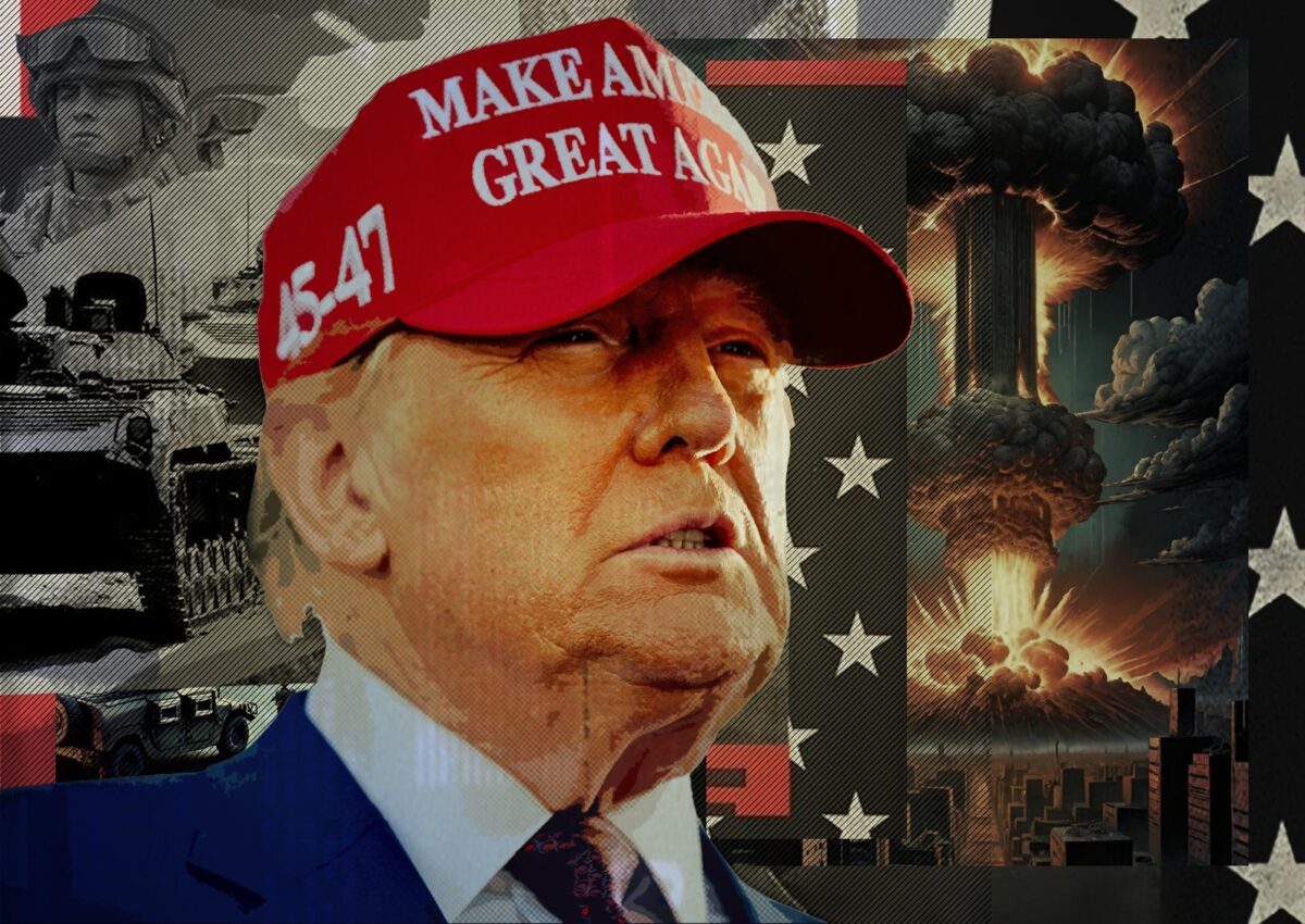 Imagine Stire Trump la butoane! Valiza nucleară va ajunge pe mâinile lui. Ar putea declanșa „Apocalipsa” cu o simplă comandă! | 2review.ro