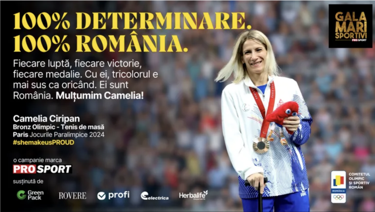 Imagine Stire Camelia Ciripan a fost premiată la Gala Mari Sportivi 2024. Este medaliată la Jocurile Paralimpice de la Paris 2024 | 2review.ro