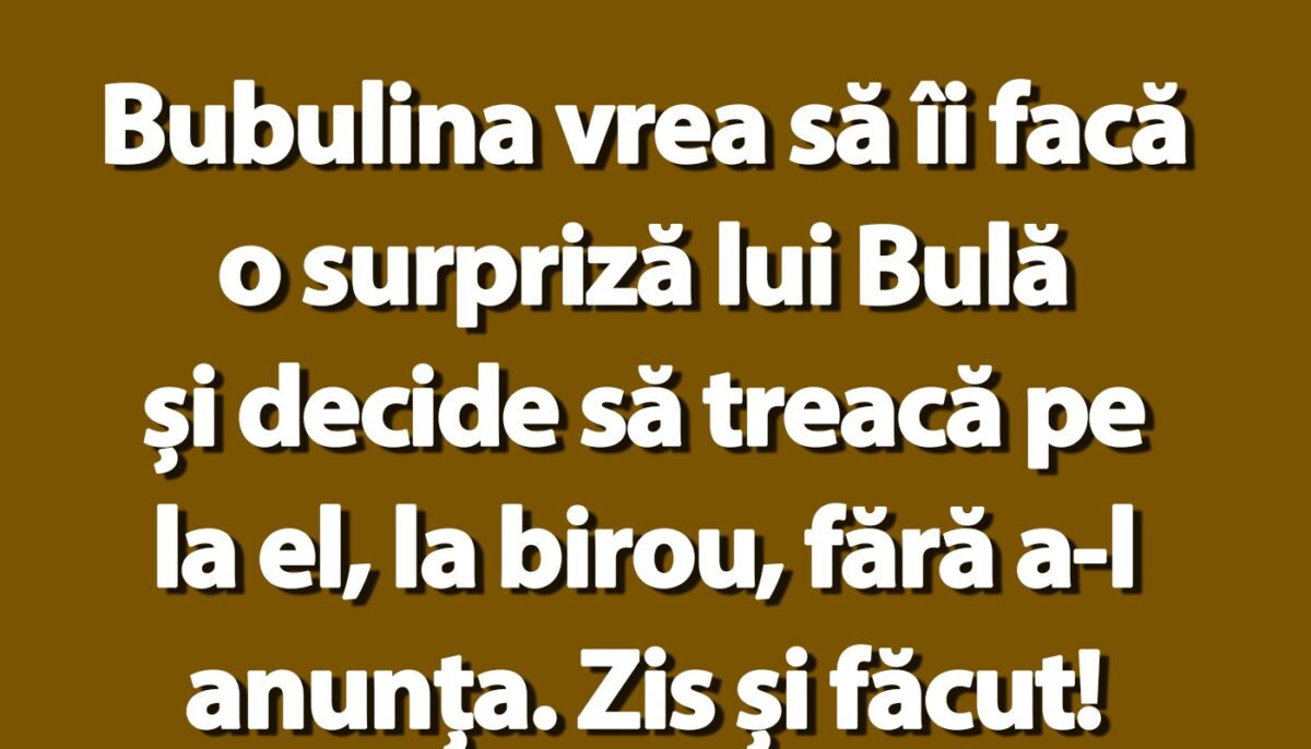Imagine Stire BANC | Bubulina îl prinde pe Bulă cu secretara în poală | 2review.ro