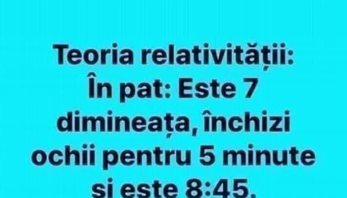 Imagine Stire BANCUL ZILEI | Care este teoria relativității în pat | 2review.ro