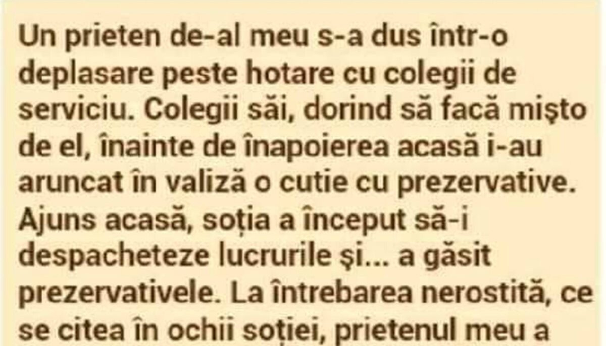 Imagine Stire BANCUL ZILEI | Deplasare de serviciu | 2review.ro
