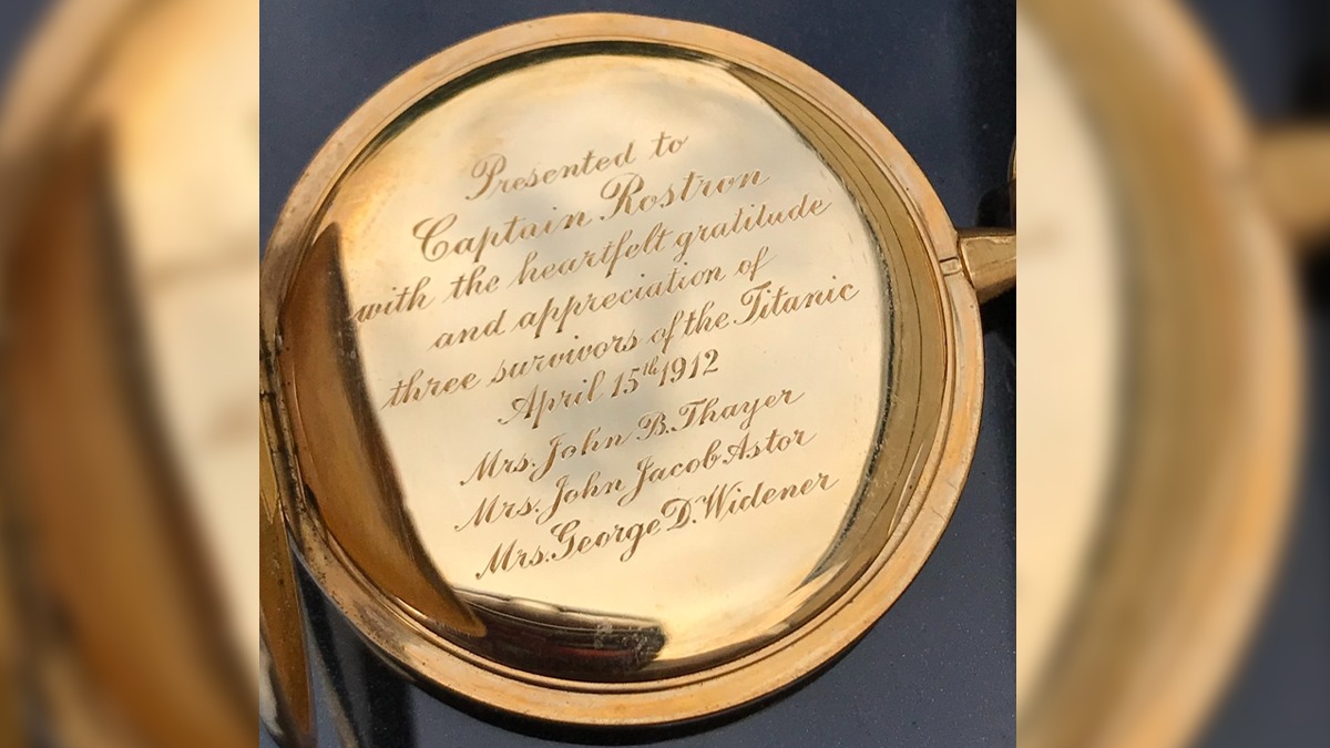 Imagine Stire Un ceas de aur care  i-a aparținut unui bărbat care a salvat 700 de oameni de pe Titanic s-a vândut cu 1,5 milioane de lire sterline | 2review.ro