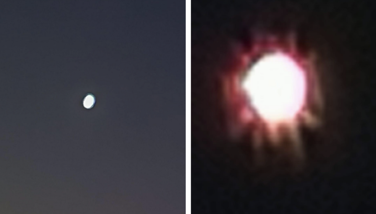 Lumină „misterioasă” pe cer, fotografiată intens la Tuzla. Ce susțin specialiștii că ar putea să fie
