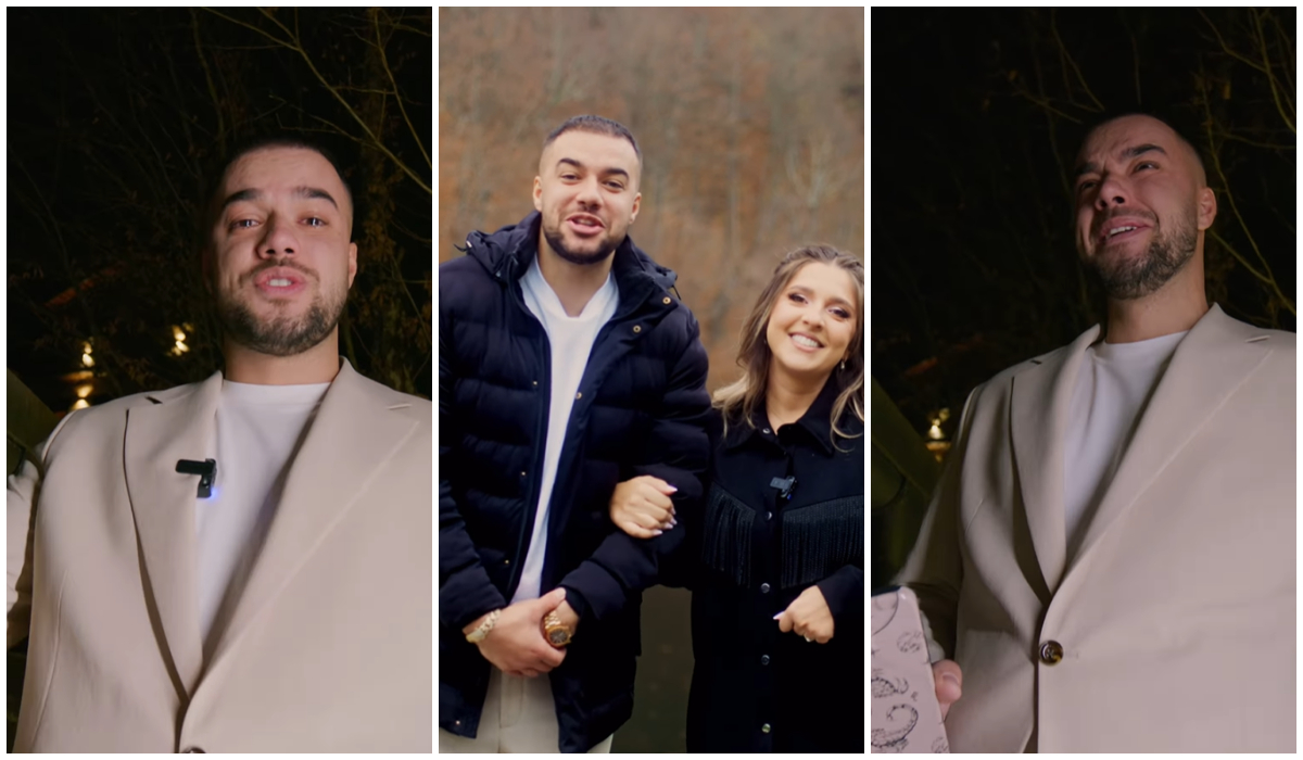 Rugămintea lui Culiță Sterp către familia lui, înainte să dezvăluie sexul bebelușului. A spus-o cu ochii în lacrimi!